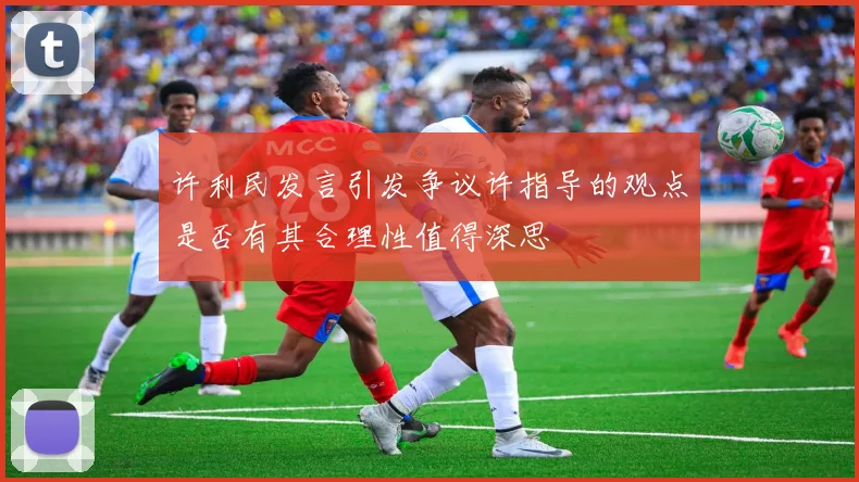 许利民发言引发争议许指导的观点是否有其合理性值得深思